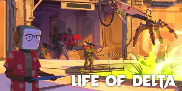   Life of Delta キー アート。