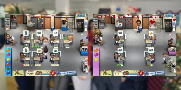   2007 年の Office PC ゲームでは、プレイヤーはジムとして同僚にいたずらをすることができました。