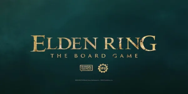   ボードゲームの Elden Ring Kickstarter ロゴ。