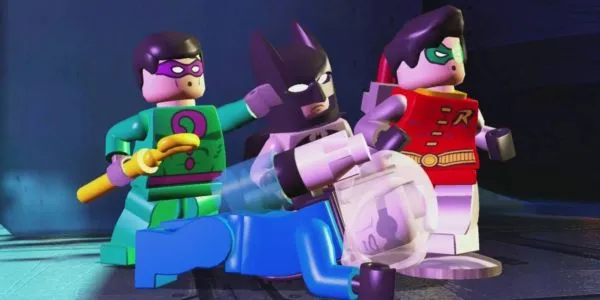 レゴ バットマン、ロビン、ミスター・フリーズ、リドラー・サグ