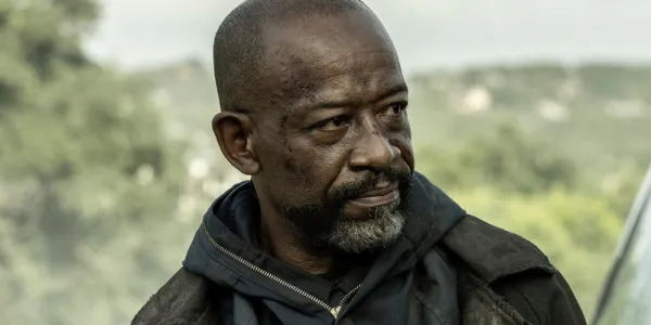   レニー・ジェイムスの写真' Walking Dead character Morgan Jones is shown.