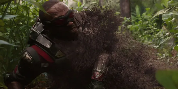   アベンジャーズ インフィニティ・ウォーでサム・ウィルソンが塵になる