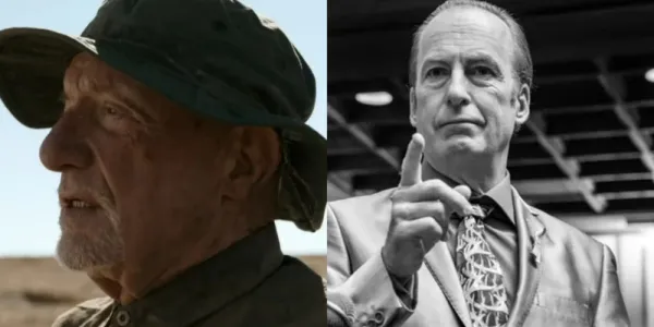   Better Call Saul の Mike と Saul の分割画像