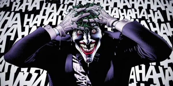 『キリング・ジョーク』で正気を失う瞬間のジョーカー。