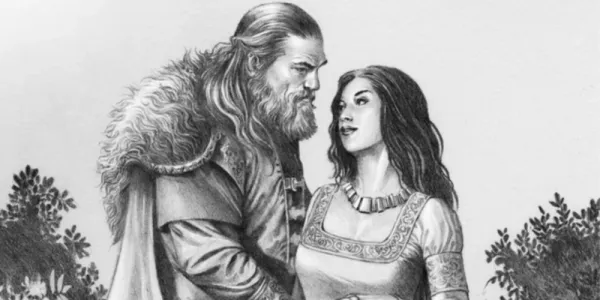   ハウス オブ ザ ドラゴン's Cregan Stark and Alysanne Blackwood