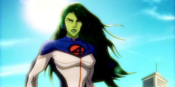   ファンタスティック・フォー・ワールドのファンタスティック・フォーのユニフォームを着たシー・ハルク's Greatest Heroes