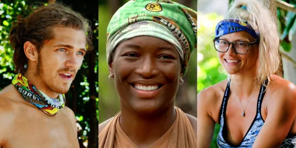   Survivor のマルコム、タージ、ウェントワースの分割画像