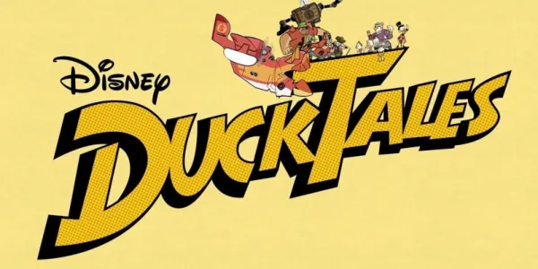   オープニング クレジットでの DuckTales のタイトル カード