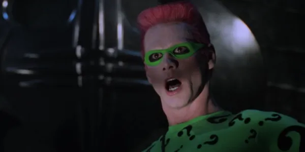   『バットマン フォーエバー』でリドラー役を演じたジム・キャリー