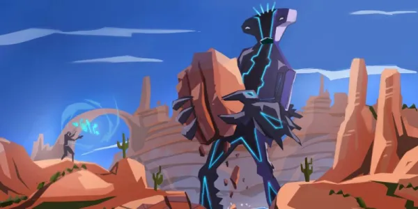   Journey of the Gods でクリーチャーが岩を保持している
