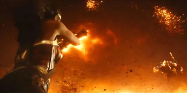   ワンダーウーマンvsアレス