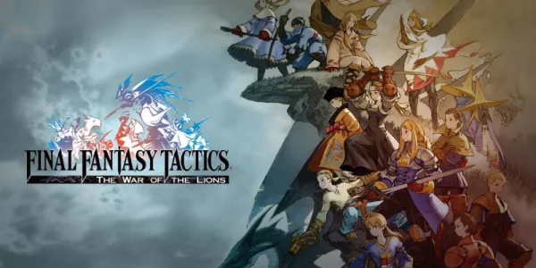   ゲームをフィーチャーしたFFT: War of the Lionsのプロモーションアート's cast