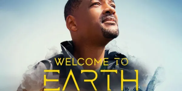   『Welcome to Earth』の宣伝ポスターに登場するウィル・スミス