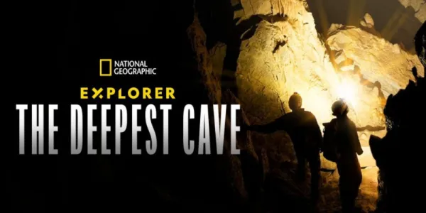   ドキュメンタリー The Deepest Cave のバナー。