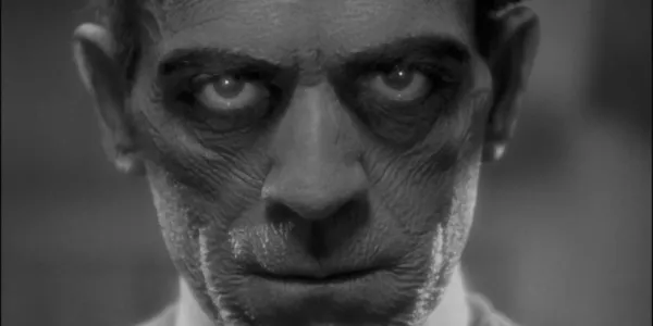   1932年、誰かを凝視して催眠術をかけるアーデス・ベイ'S The Mummy