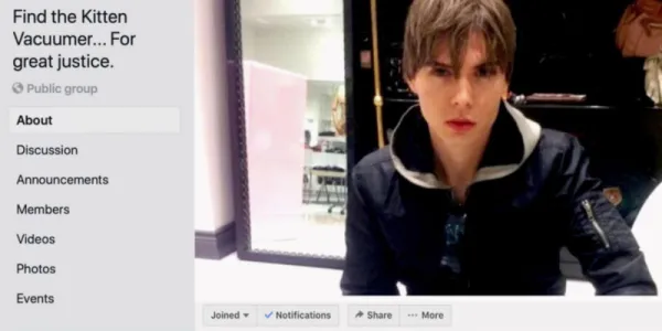   ドンのインターネット調査 Facebook グループのスクリーンショット't F With Cats