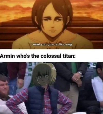   進撃の巨人 アルミン ミーム