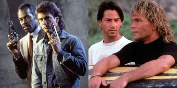   『リーサル・ウェポン』のリッグスとマートー、『ポイント・ブレイク』のジョニー・ユタとボディの分割画像