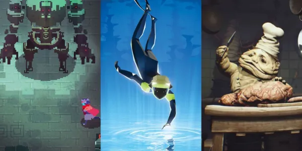  Hyper Light Drifter、ABZÛ、Little Nightmares のゲームのアイキャッチ画像。