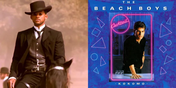   『Wild Wild West』のウィル・スミスとザ・ビーチ・ボーイズによる『Kokomo』のカバーアート