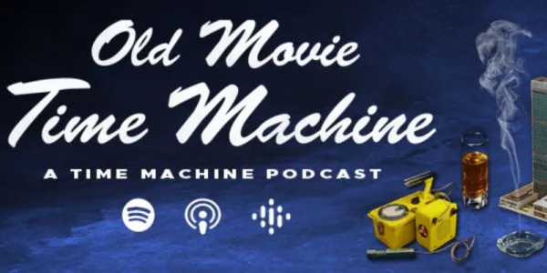   古い映画タイム マシン ポッド キャストのロゴ