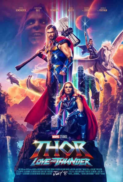   Thor Love and Thunder 公式ポスター