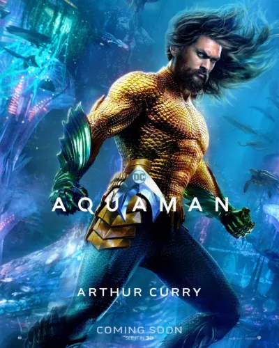   アクアマン アーサー カリー ソロ ポスター HD