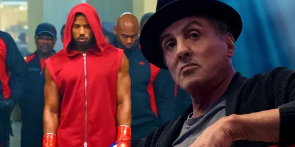   『クリード 2』でアドニス・クリードを演じたマイケル・B・ジョーダンと、『クリード 2』でロッキー・バルボアを演じたシルベスター・スタローン
