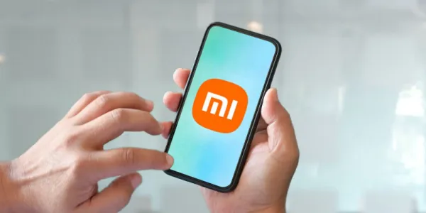   AndroidスマートフォンのXiaomiロゴ