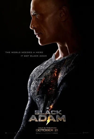   ブラックアダム公式ポスター